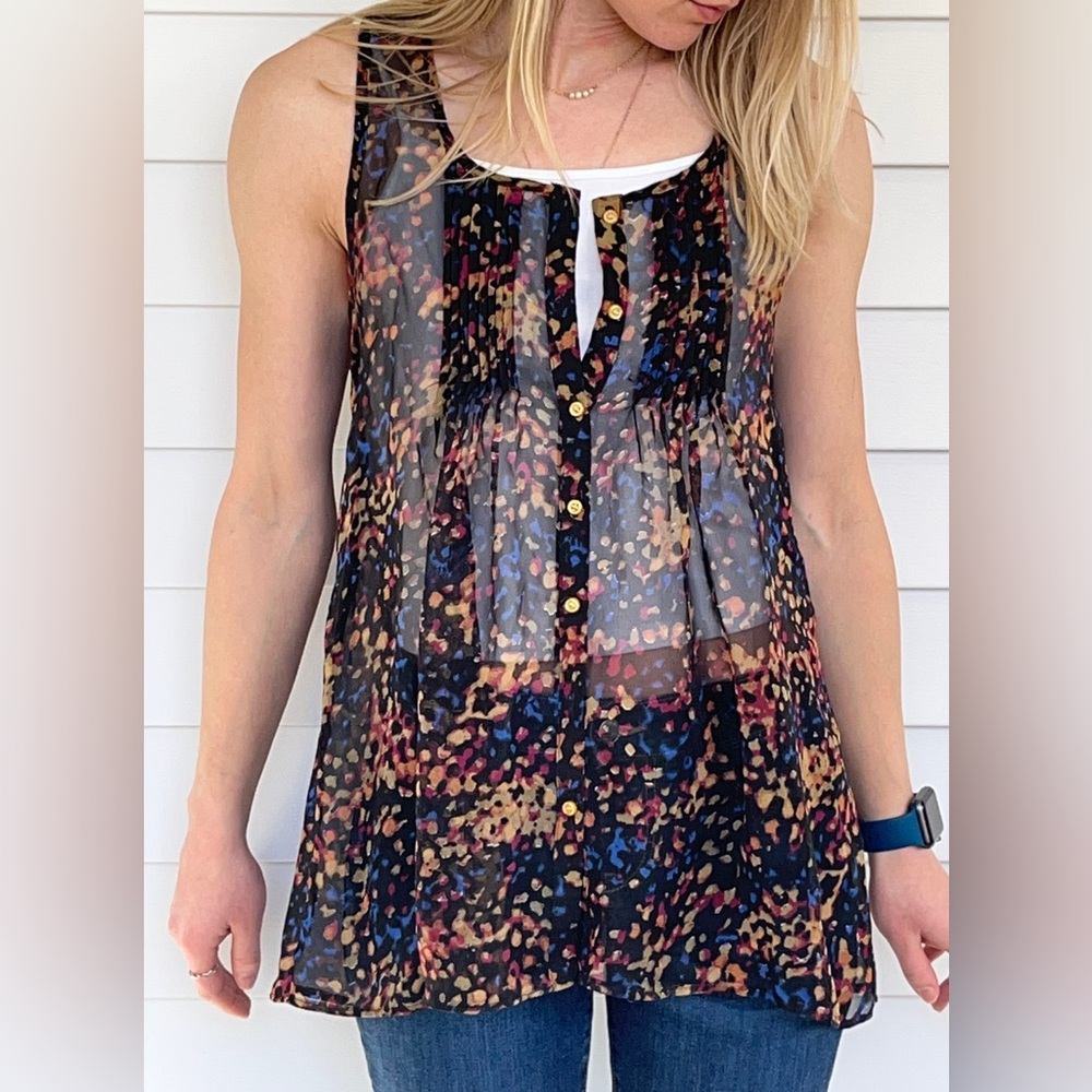 Multi color tank top